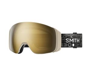 Smith - 4D Mag Chalk Space Lavender Chromapop Sun Black Gold Mirror + Chromapop Storm Blue Sensor Mirror - Goggles