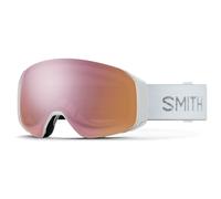 Smith Optics 4D Mag S Ski Snowboard White Chunky Knit - Rose Gold Mirror New