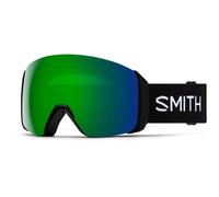 Smith - Ski goggles - 4D Mag Xl Black Chromapop Sun Green Mirror in Silicone Black one size