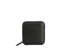 Smith and Canova Women's Smooth Leather Square Zip Purse in Black Smith And Canova Black One Size