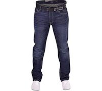 Smith and Jones Mens Jeans Regular Fit - Fashionable - Hardwearing Mens Denim Jeans in Dark Blue, Stonewash Blue, Black Jeans Mens - Sizes 28-44 Inch Waist