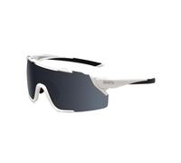 Smith Attack MAG MTB Wrap Rimless Sunglasses in Matte White/CP Black/Amber 172mm