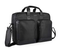 Smith & Blake Laptop Bag Messenger Bag Black Nylon Fits upto 15 Inch | Alaska