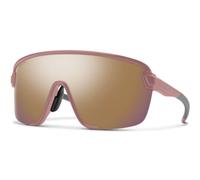 Smith - Sunglasses - Bobcat Matte Chalk Rose ChromaPop Rose Gold Mirror - Pink Pink one size
