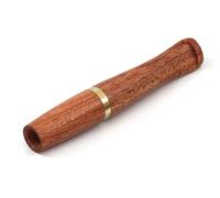 Smith & Frank Pear Wood Cigarette Holder 85mm / 3.4 Inches - 9mm Filter Compatible, Reusable Wooden Mouthpiece, Regular Size Classic Holder