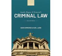 Smith, Hogan, and Ormerod's Criminal Law