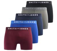 Smith Jones & Graylen 5pk Boxer Shorts Mens - Multicolour - Size Large