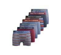 Smith & Jones Men's Aziel Assorted Designs Boxer Shorts (Pack of 7) | Size: Large Smith & Jones Multicolor L