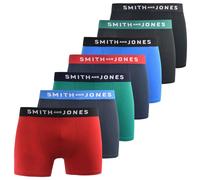 Smith & Jones Mens Kesden Boxer Shorts (Pack of 7) BG1748