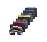 Smith & Jones Men's Leland Assorted Designs Boxer Shorts (Pack of 7) | Size: Small Smith & Jones Multicolor S