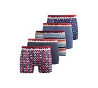 Smith & Jones Men's Nellary Assorted Designs Boxer Shorts (Pack of 5) | Size: XL Smith & Jones Multicolor XL