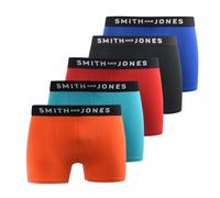 Smith Jones & Tovin 5pk Boxer Shorts Mens - Multicolour - Size Large
