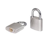 Smith & Locke Aluminium Open Shackle Padlock (W)40mm, Pack Of 2