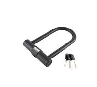 Smith & Locke Black Hardened Steel Cylinder D-Lock (W)100mm