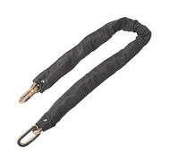 Smith & Locke Black Steel Security Chain, (L)1M (Dia)10mm