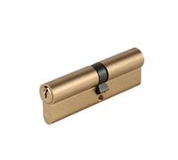 Smith & Locke Brass Single Euro Cylinder Lock, (L)95mm (W)33mm