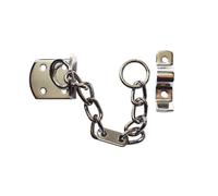 Smith & Locke Chrome Effect Steel Door Chain, (L)208mm