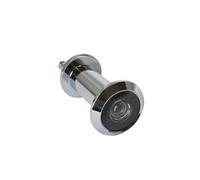 Smith & Locke Chrome-Plated Chrome Galvanised Brass 180° Door Viewer, (Dia)25.9mm