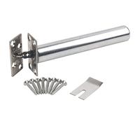 Smith & Locke Concealed Door Closer Square Polished Chrome 95° 144.5mm