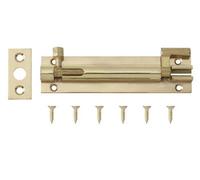 Smith & Locke Gold Brass Barrel Door Bolt N237 (L)102mm (W)26mm