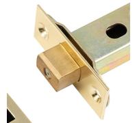 Smith & Locke Gold Deadbolt Tubular Mortice Latch (W)64mm