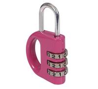Smith & Locke Master Lock Multicolour Zinc Combination Padlock (H)34mm (W)32mm
