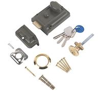 Smith & Locke Traditional Rim Cylinder Night Latch Green 60mm Backset