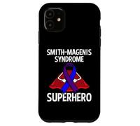 Smith-Magenis Syndrome Superhero Warrior Fighter Ribbon Case for iPhone 11
