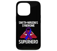 Smith-Magenis Syndrome Superhero Warrior Fighter Ribbon Case for iPhone 13 Pro