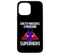 Smith-Magenis Syndrome Superhero Warrior Fighter Ribbon Case for iPhone 13 Pro Max