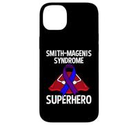 Smith-Magenis Syndrome Superhero Warrior Fighter Ribbon Case for iPhone 14 Plus