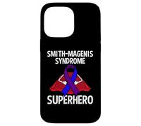 Smith-Magenis Syndrome Superhero Warrior Fighter Ribbon Case for iPhone 14 Pro Max