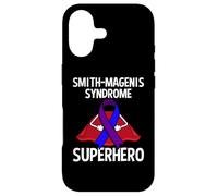 Smith-Magenis Syndrome Superhero Warrior Fighter Ribbon Case for iPhone 17