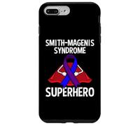 Smith-Magenis Syndrome Superhero Warrior Fighter Ribbon Case for iPhone 7 Plus/8 Plus