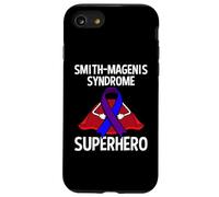 Smith-Magenis Syndrome Superhero Warrior Fighter Ribbon Case for iPhone SE (2020) / 7/8