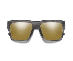 Smith Men's Rectangle Matte Grey Horn ChromaPop Bronze Brown Mirror Lineup Smith Grey One Size