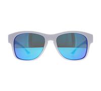 Smith Men's Rectangle Matte White Blue Mirror Holiday Smith White One Size