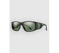Smith - Monroe Peak Matte Black Chromapop Polarized Gray Green - Sunglasses