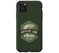 Smith Mountain Lake Virginia 1963 Fish Distressed Design Case for iPhone 11 Pro Max