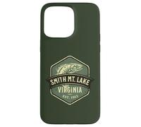 Smith Mountain Lake Virginia 1963 Fish Distressed Design Case for iPhone 15 Pro Max