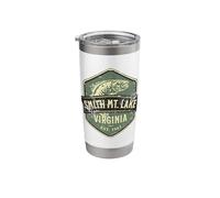 Smith Mountain Lake Virginia 1963 Fish Distressed Design Stainless Steel Insulated Tumbler