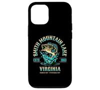 Smith Mountain Lake Virginia Established 1963 Fishing Design Case for iPhone 12/12 Pro