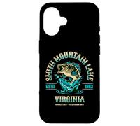 Smith Mountain Lake Virginia Established 1963 Fishing Design Case for iPhone 16