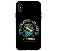 Smith Mountain Lake Virginia Established 1963 Fishing Design Case for iPhone X/XS