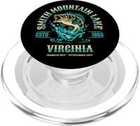 Smith Mountain Lake Virginia Established 1963 Fishing Design PopSockets PopGrip for MagSafe