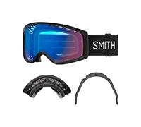 Smith - MTB goggles - Rhythm Mtb + Dirt Screen Black Chromapop Contrast Rose Flash Af in Silicone Black one size