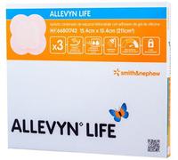 Smith&Nephew; Allevyn Life Dressing 15.4 x 15.4 cm 3 Units