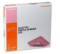 Smith & Nephew Foam Dressing Allevyn Gentle Border Lite 6 X6 Square Adhesive Sterile (#66800840, Sold Per Box) by Allevyn Gentle Border Lite