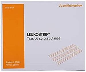 Smith&Nephew; Leukostrip Cutaneous Suture Strips 4X76mm