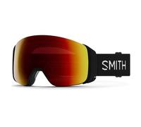 SMITH OPTICS I/O MAG 4D Ski- Snowboardbrille BLACK 22 - ChromaPOP Red Mirror Sun NEU